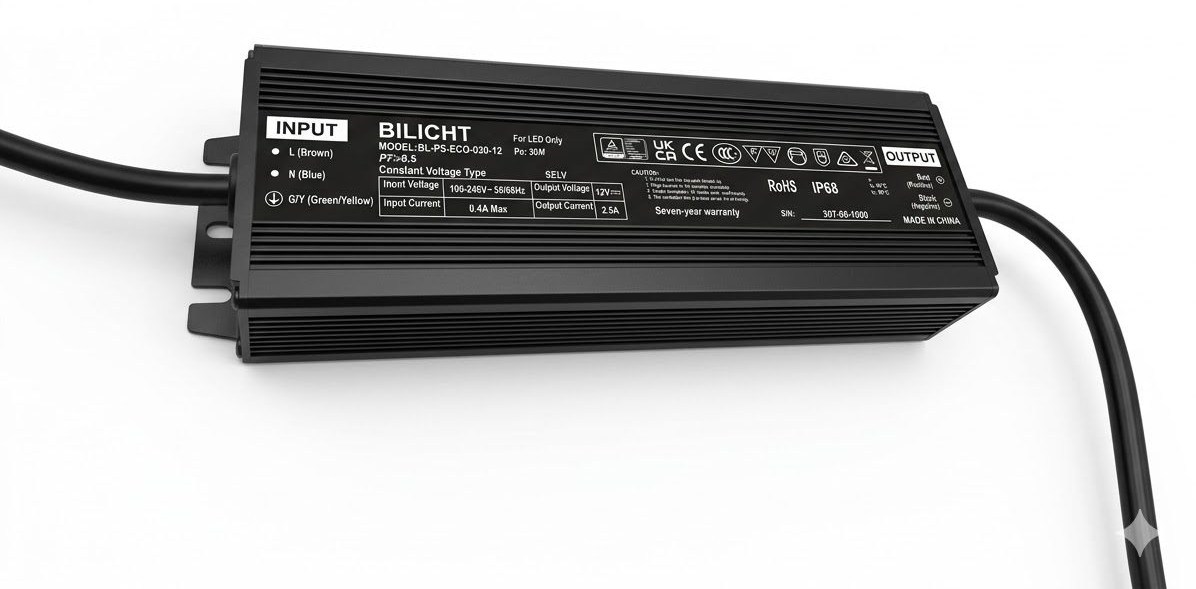 LED Netzteil 12V 30W IP68