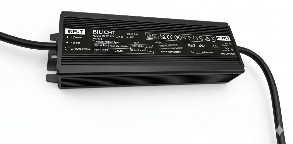 LED Netzteil 24V 30W IP68