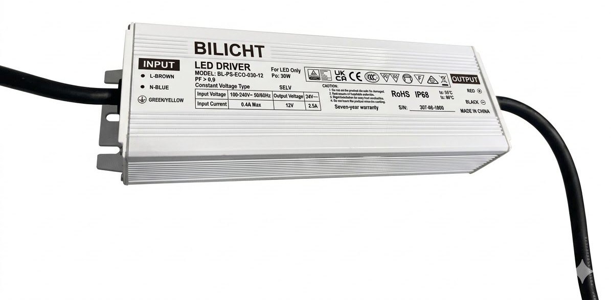 LED Netzteil 24V 30W IP68
