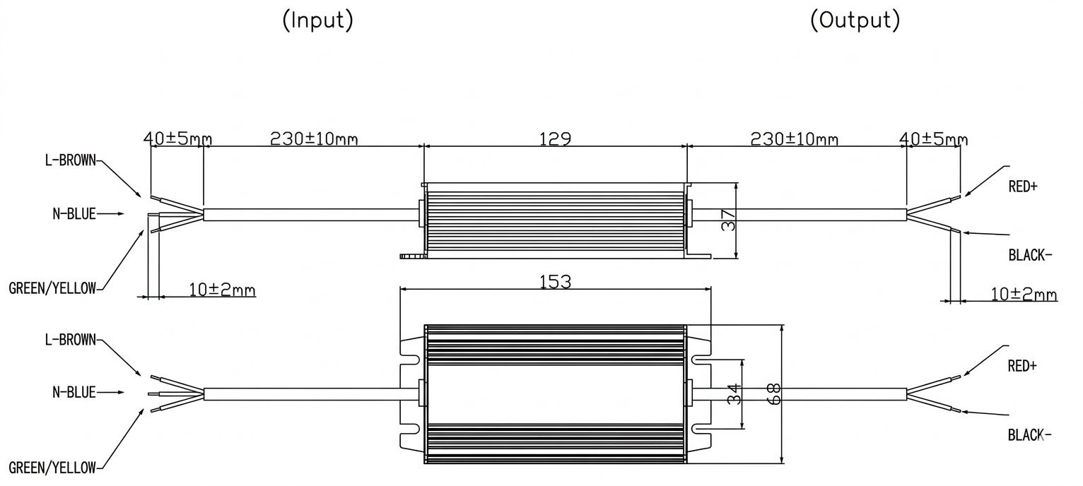 Abmessungen BL-PS-ECO-060-12