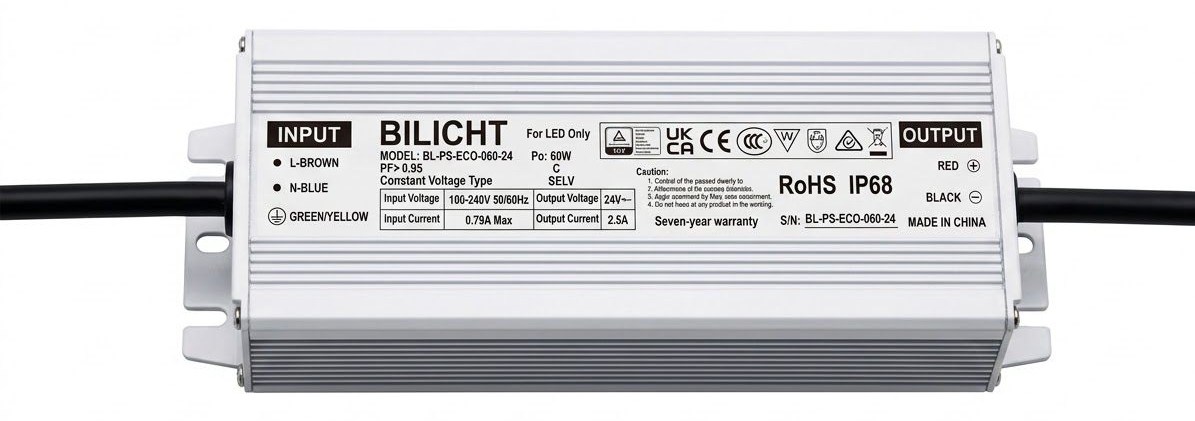 LED Netzteil 24V 60W IP68