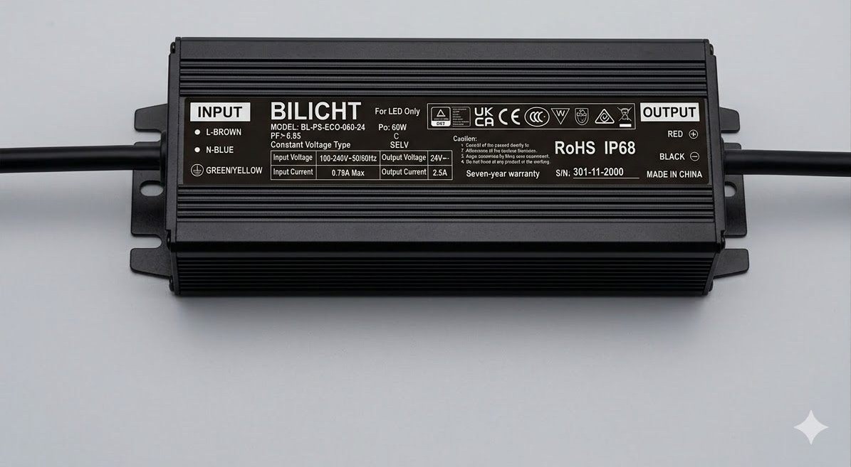 LED Netzteil 24V 150W IP68
