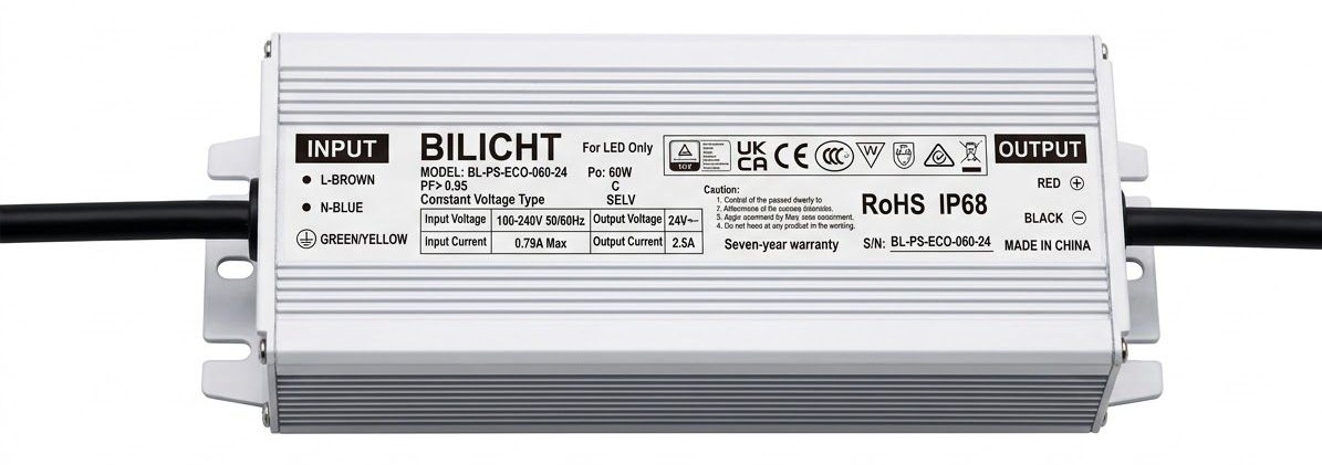 LED Netzteil 24V 150W IP68
