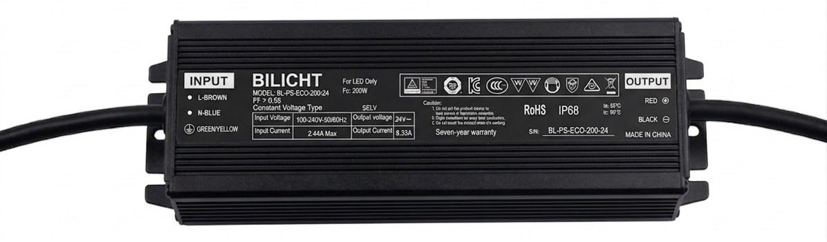 LED Netzteil 24V 200W IP68