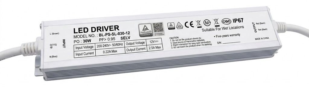 LED Netzteil 12V 30W Slim