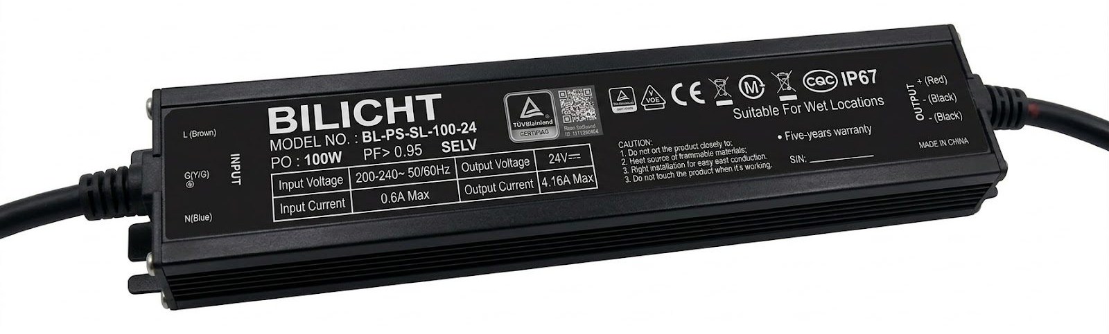 LED Netzteil 24V 100W Slim