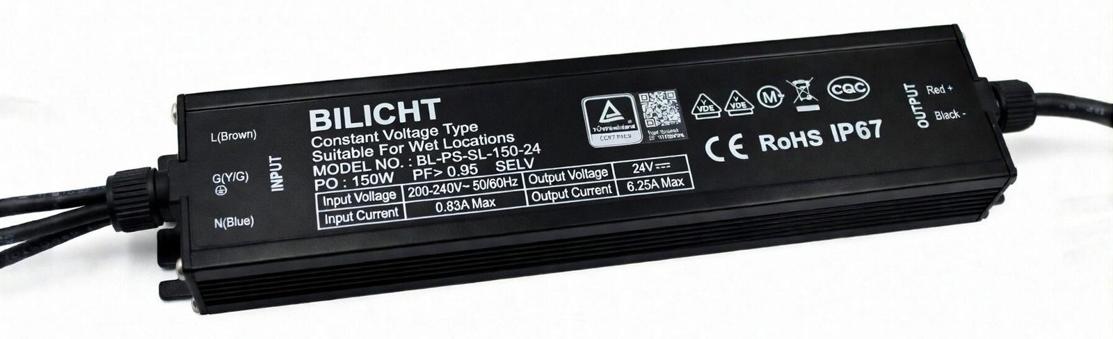 LED Netzteil 24V 150W Slim