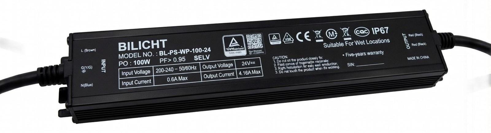 LED Netzteil 24V 100W Waterproof