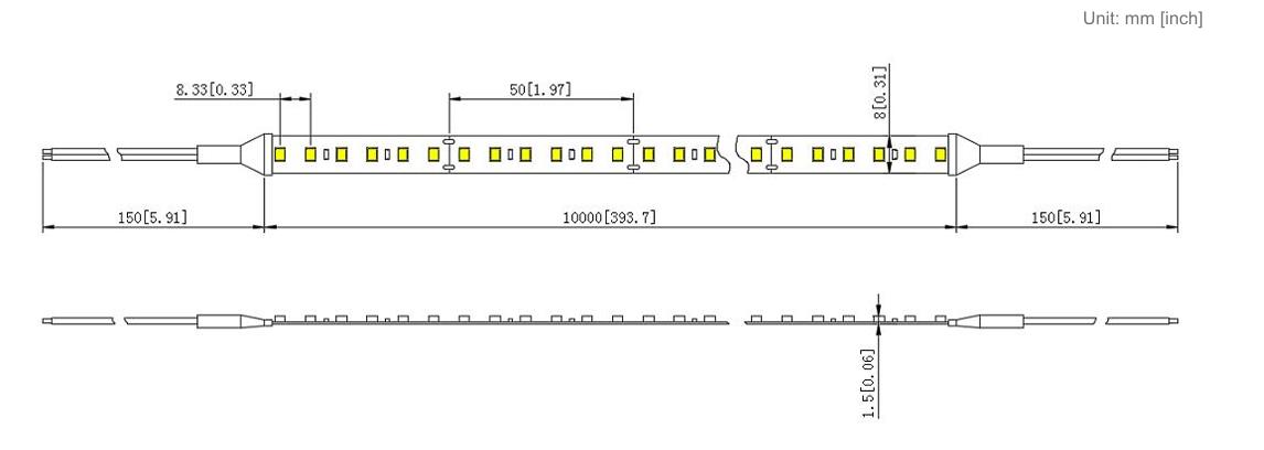 Abmessungen BL-SM08-24-120-FS