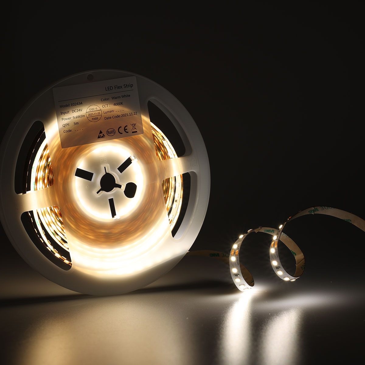BL-SM08-24-128-C SMD LED Streifen – Nahaufnahme