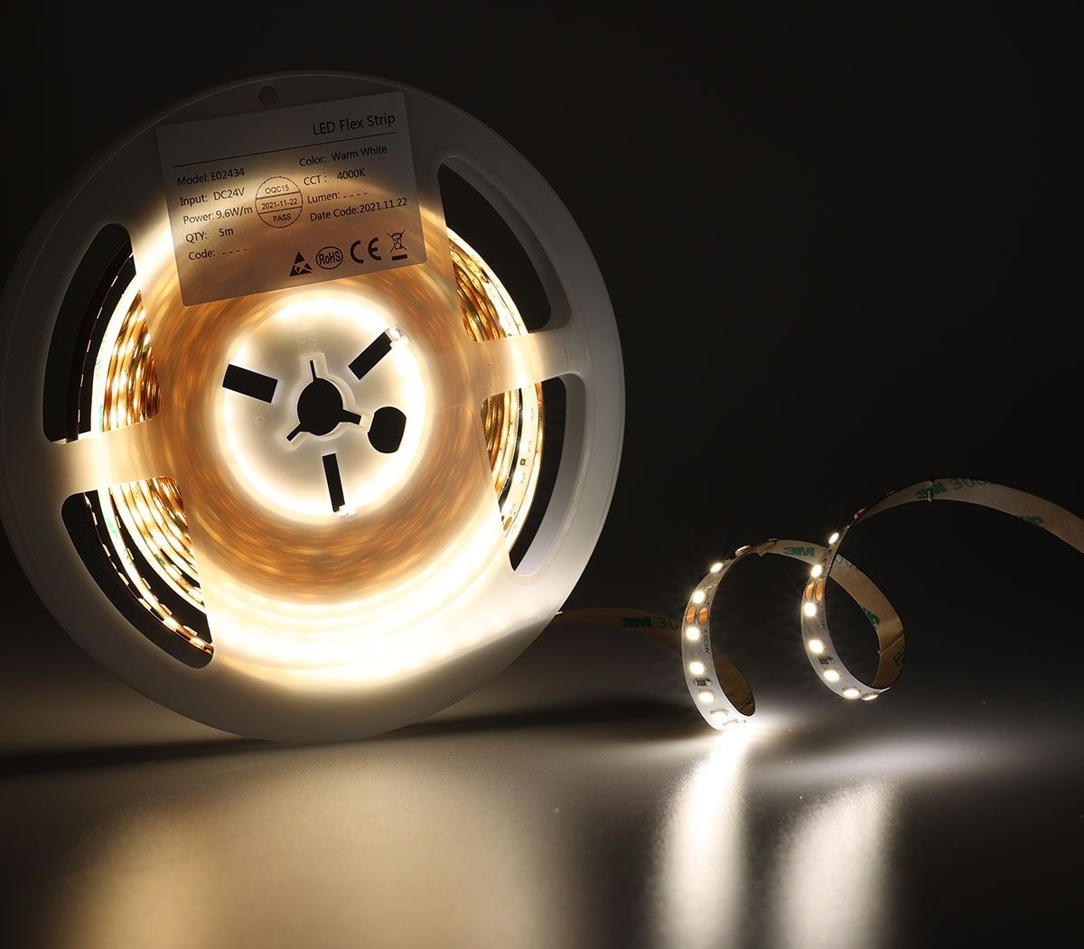 BL-SM08-24-128-C SMD LED Streifen Detailansicht