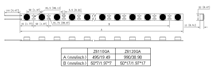 Technische Zeichnung BL-RB-D-0840-A
